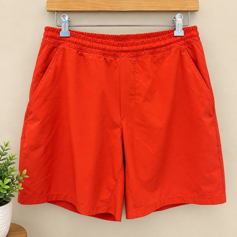 Lululemon Pace Breaker Lined Shorts Pink 7 Inch Inseam Size Large Athletic Gym